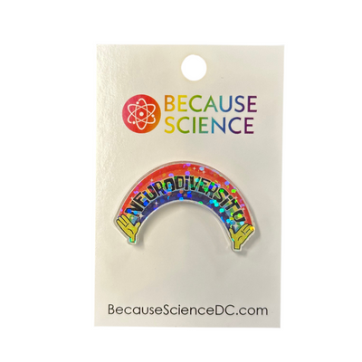 Neurodiversity - Acrylic Pin