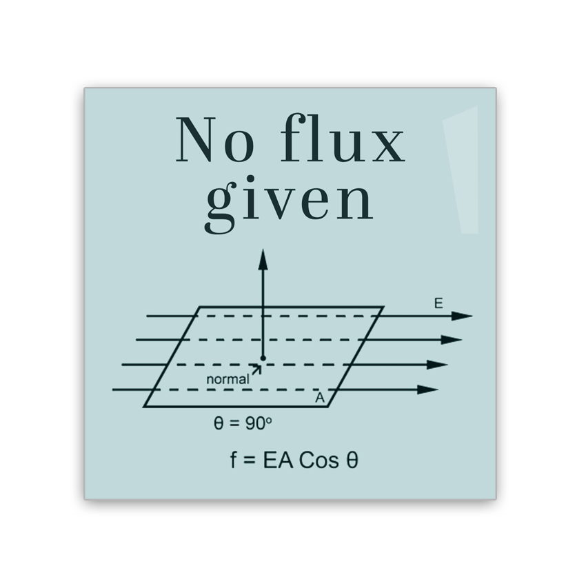 No Flux Given - 2x2 Magnet