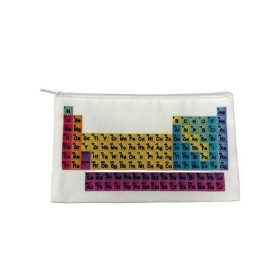 Periodic Table - Canvas Zipper Case