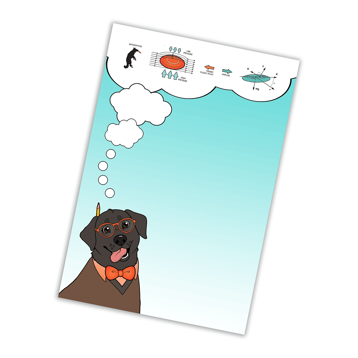 The STEM Dogs: Black Lab Physics- Notepad