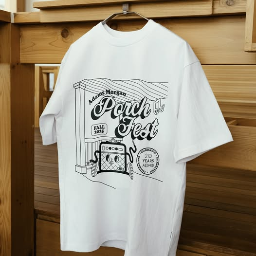 Adam's Morgan PorchFest T-Shirt