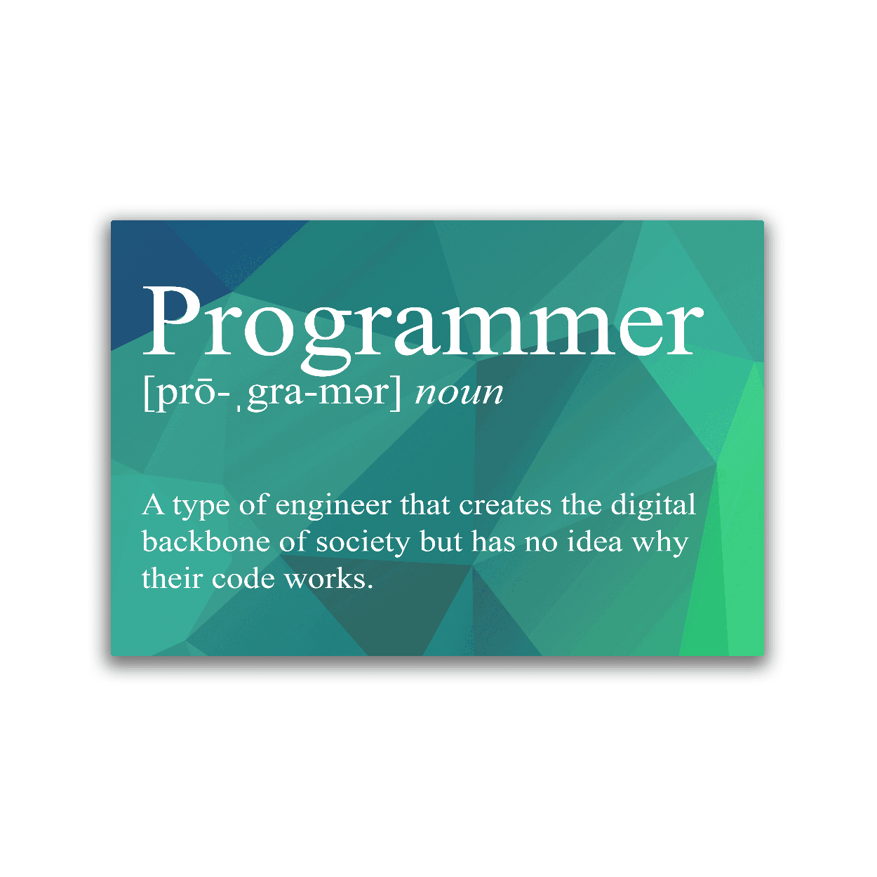 Programmer Definition - 2x3 Magnet