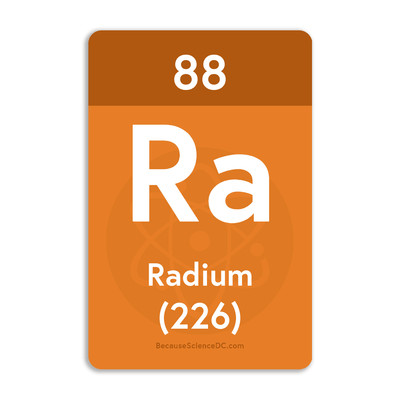 Radium Element - Vinyl Sticker