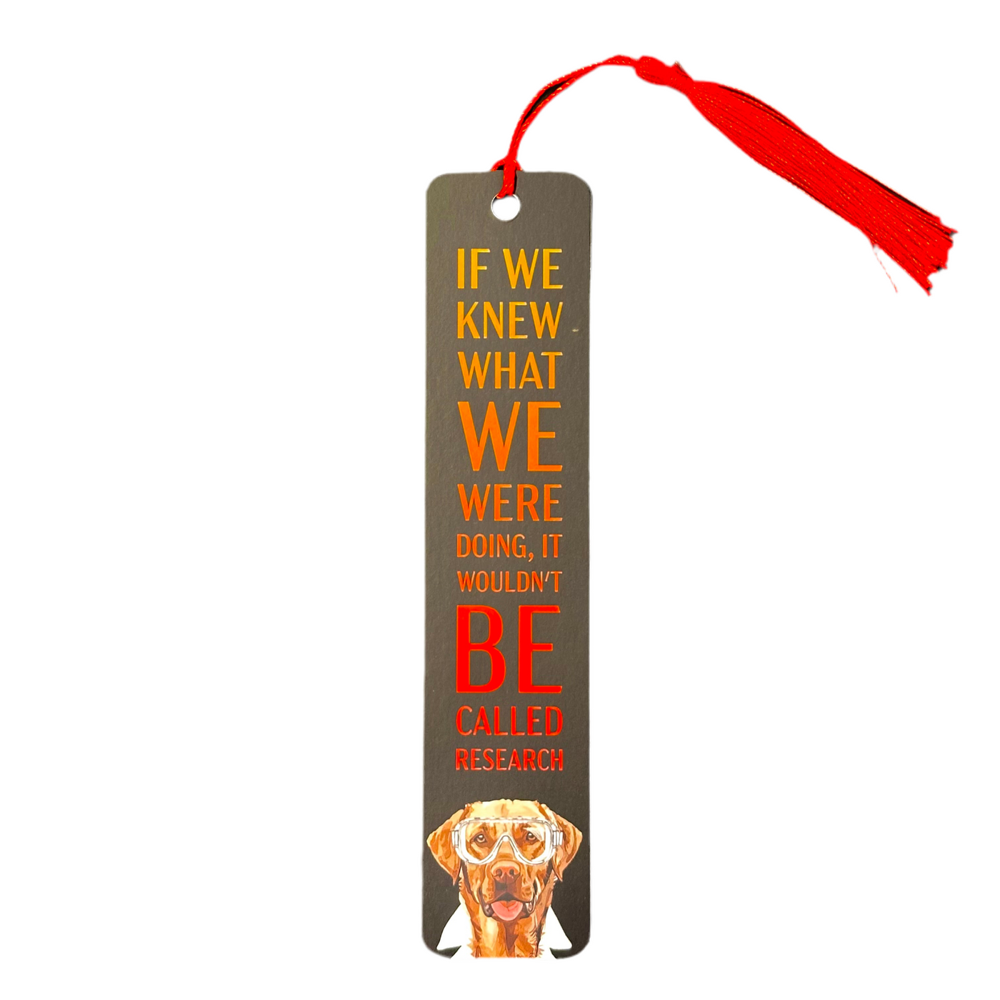 Research - Bookmark with Tassel