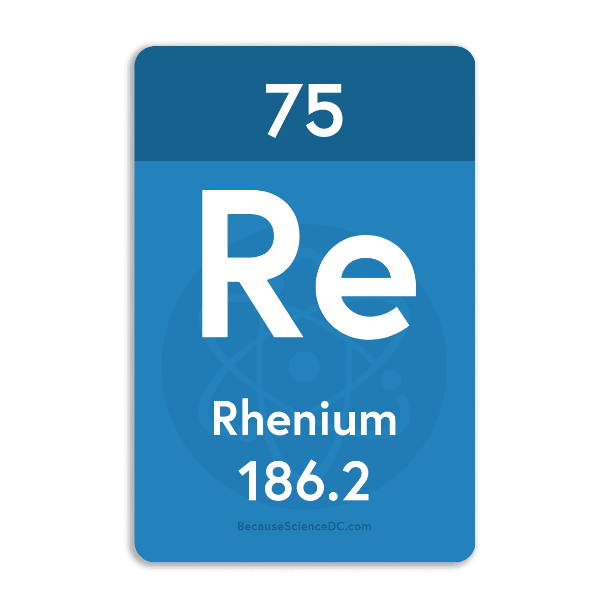 Rhenium Element - Vinyl Sticker