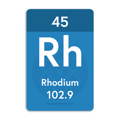 Rhodium Element - Vinyl Sticker