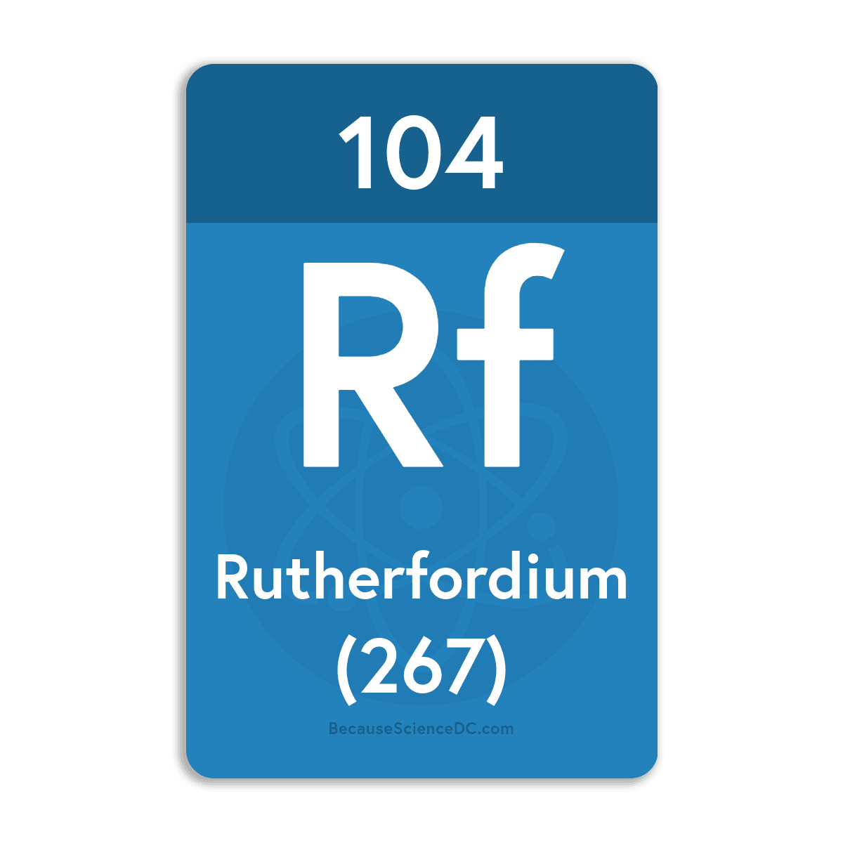 Rutherfordium Symbole Rutherfordium Atom Hi Res Stock Photography And