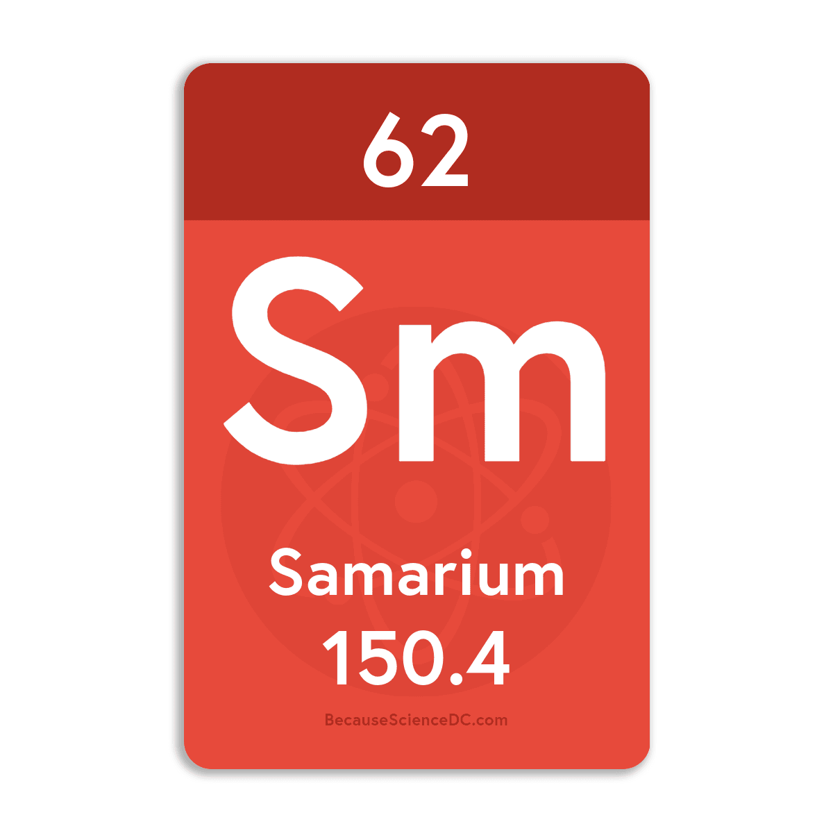 Samarium Element - Vinyl Sticker