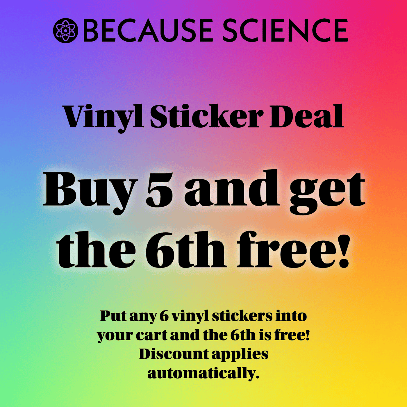 y=mx+b - Vinyl Sticker