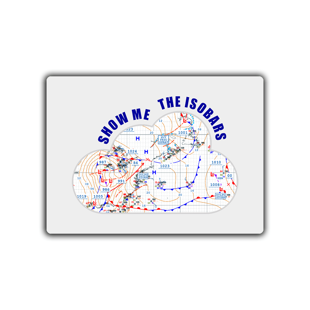 Show Me the Isobars - 2x3 Magnet