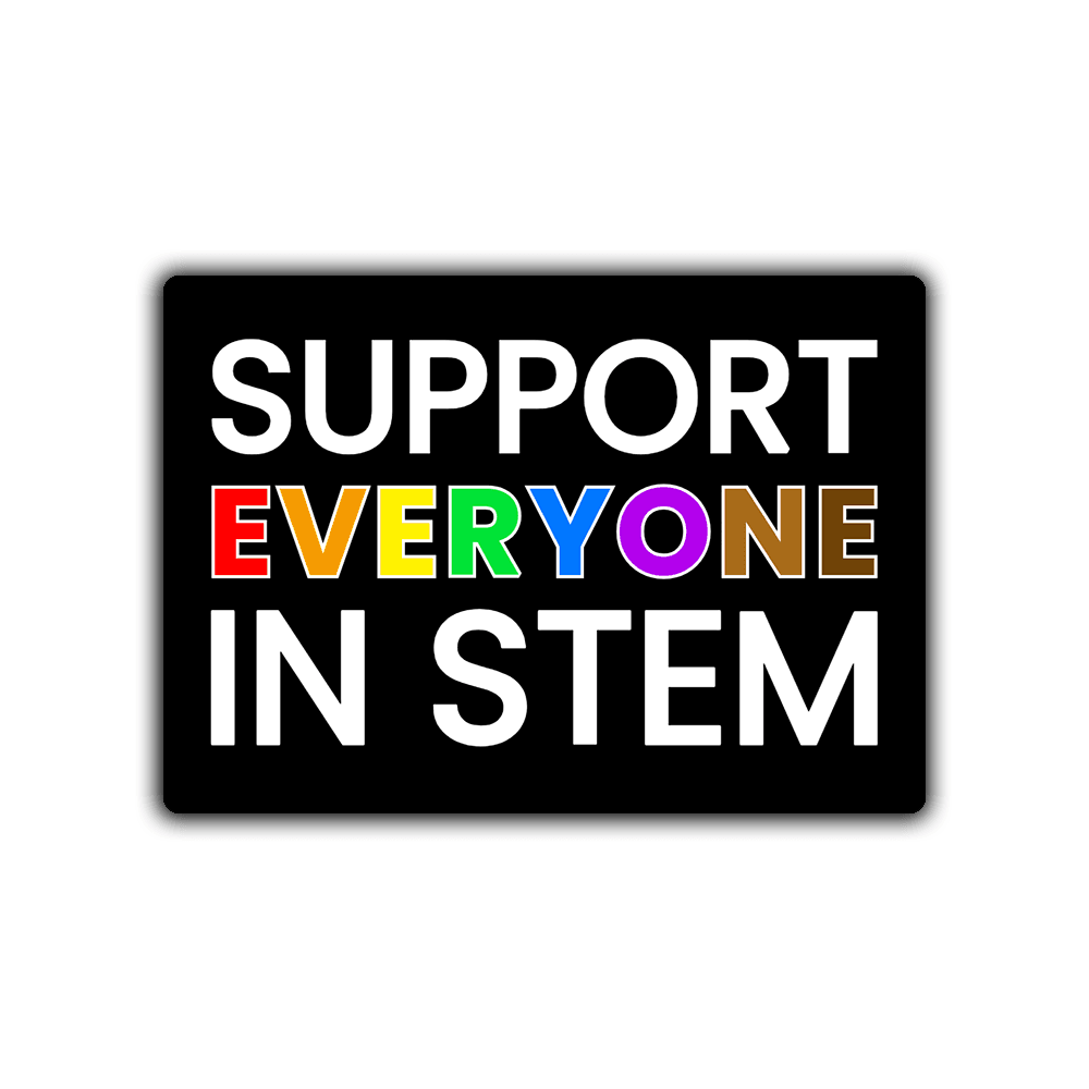 Support Everyone in STEM - 2x3 Magnet