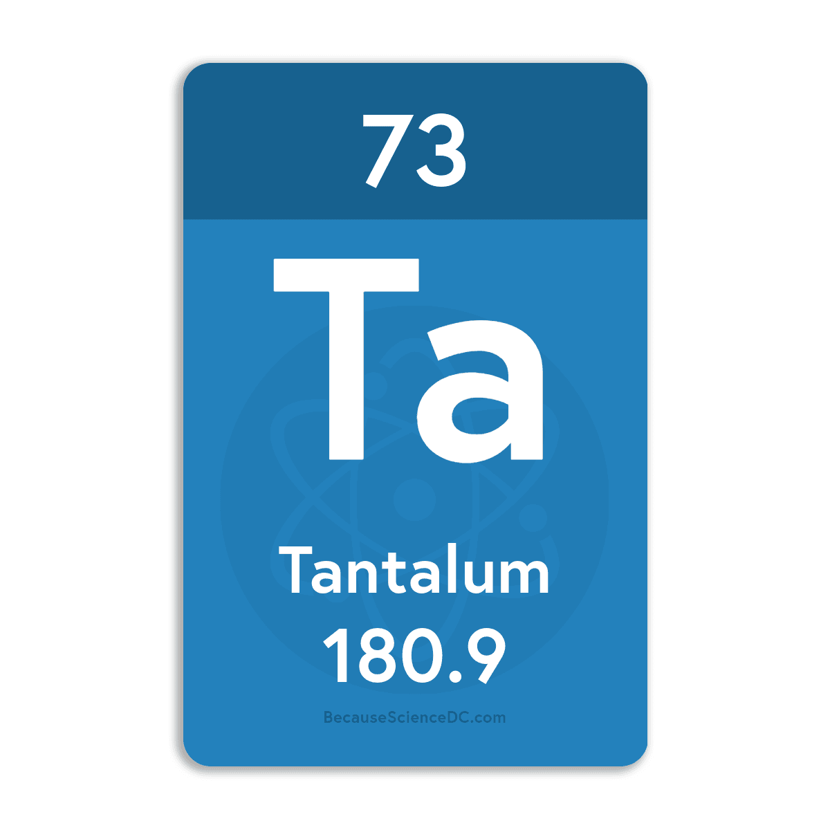 Tantalum Element - Vinyl Sticker