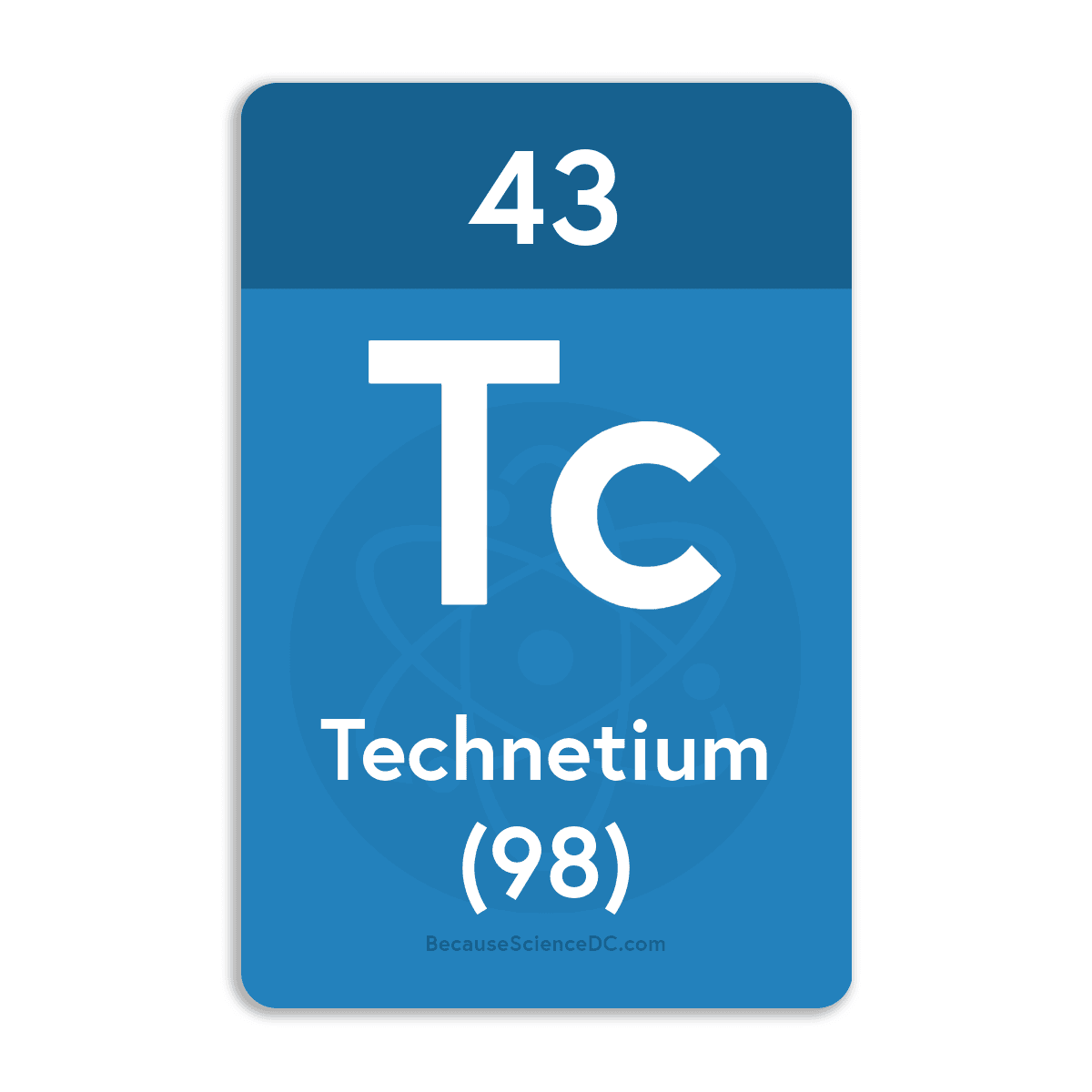 Technetium Element - Vinyl Sticker