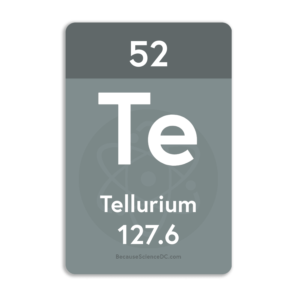 Tellurium Element - Vinyl Sticker