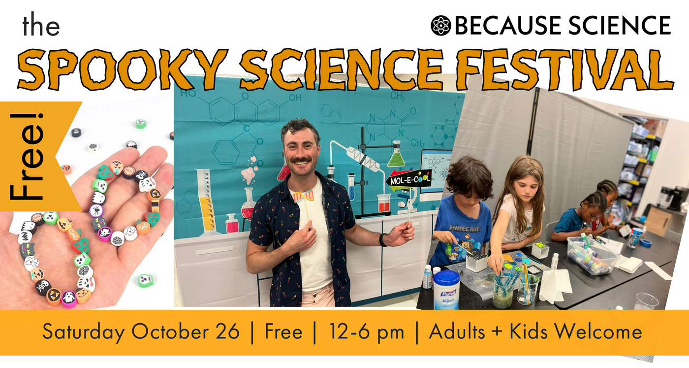 The Spooky Science Festival: Spooky Collage Art Making 10/26 12-1:30pm