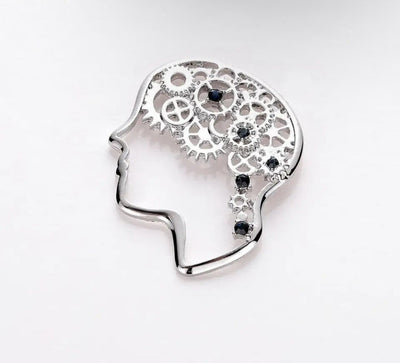 Thinking Gears Metal Pin