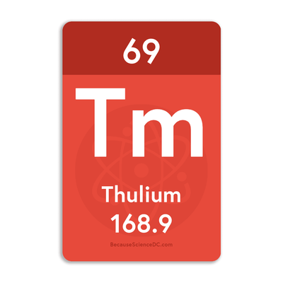 Thulium Element - Vinyl Sticker