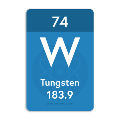 Tungsten Element - Vinyl Sticker