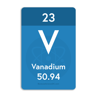 Vanadium Element - Vinyl Sticker