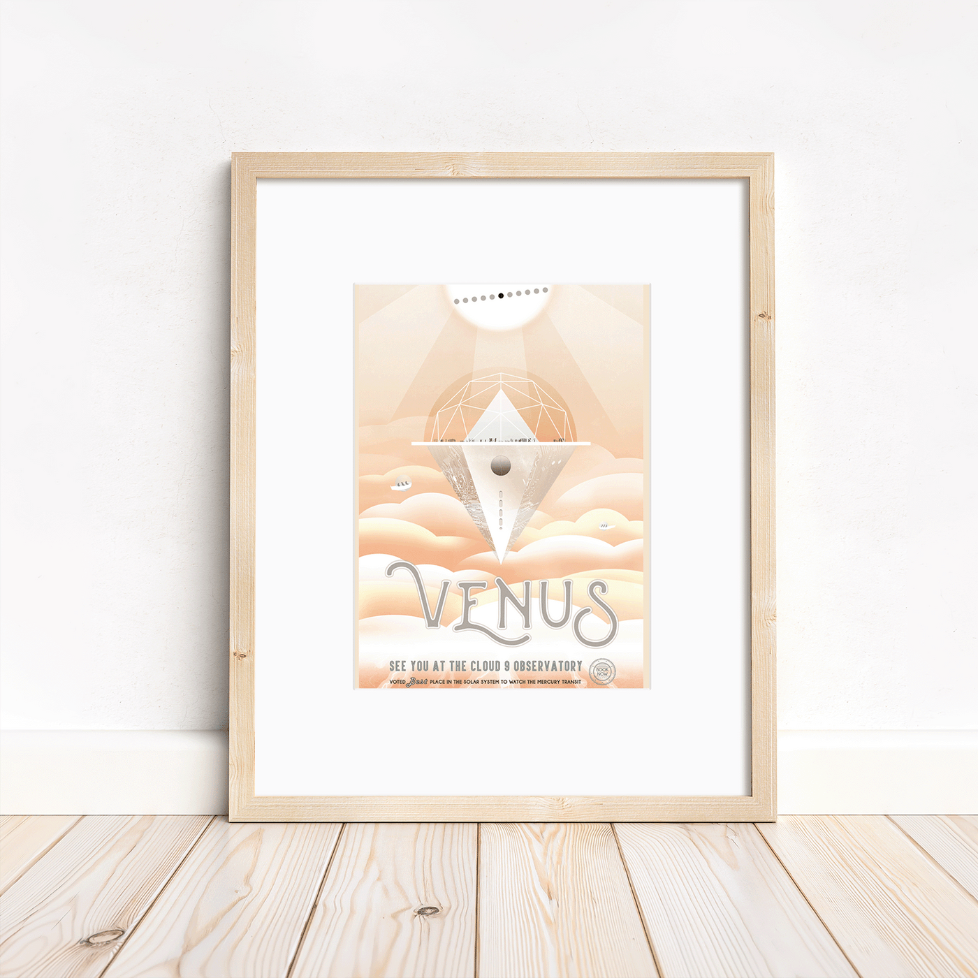 Visions of the Future: Venus - 5x7 matted to 8x10 Print - Ready for Framing
