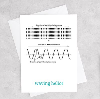 Waving Hello! - Greeting Card