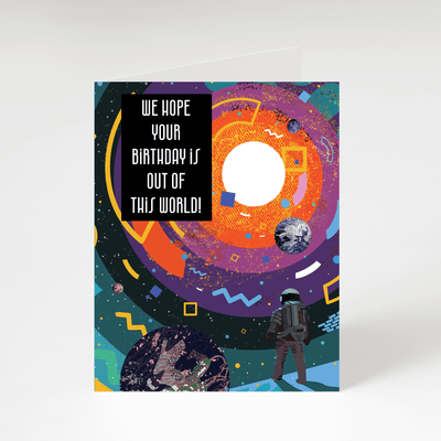Birthday Out of This World - Greeting Card