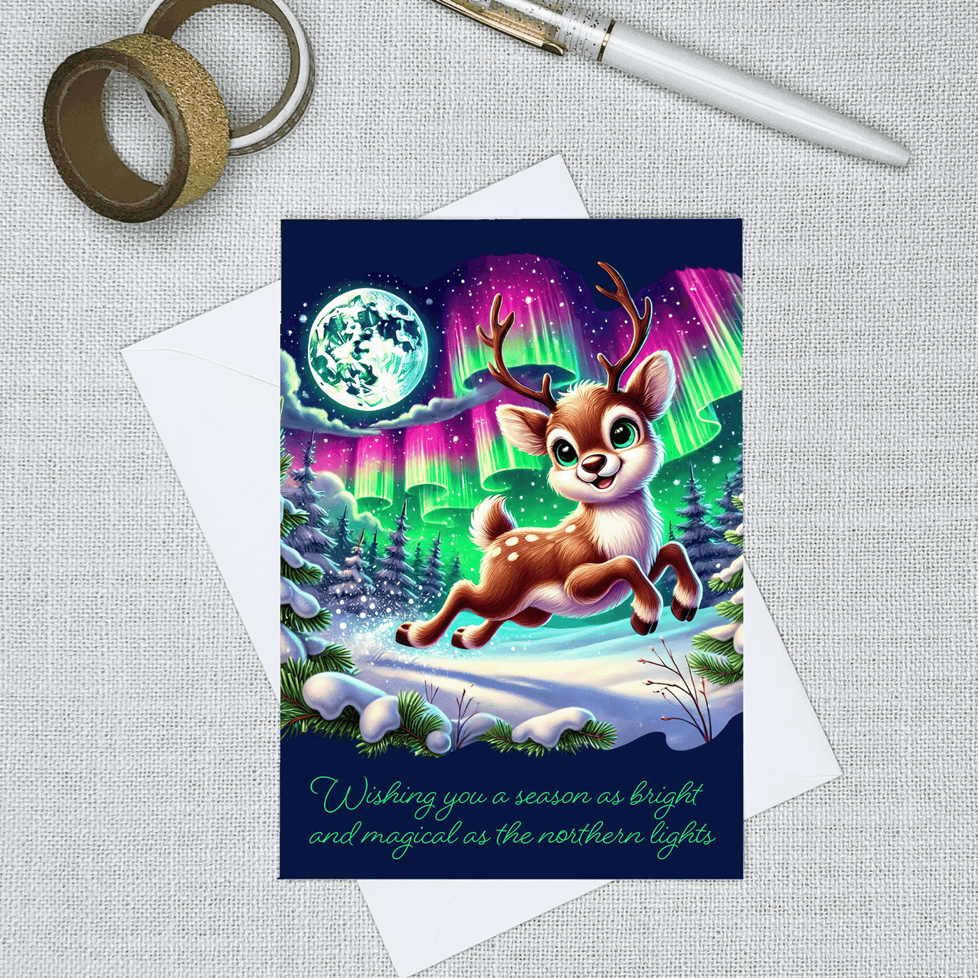 Bright and Magical - Holiday Greeting Card