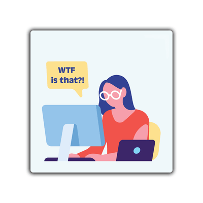WTF is That?! (Computer) - 2x2 Magnet