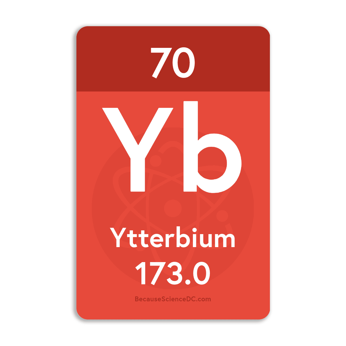 Ytterbium Element - Vinyl Sticker