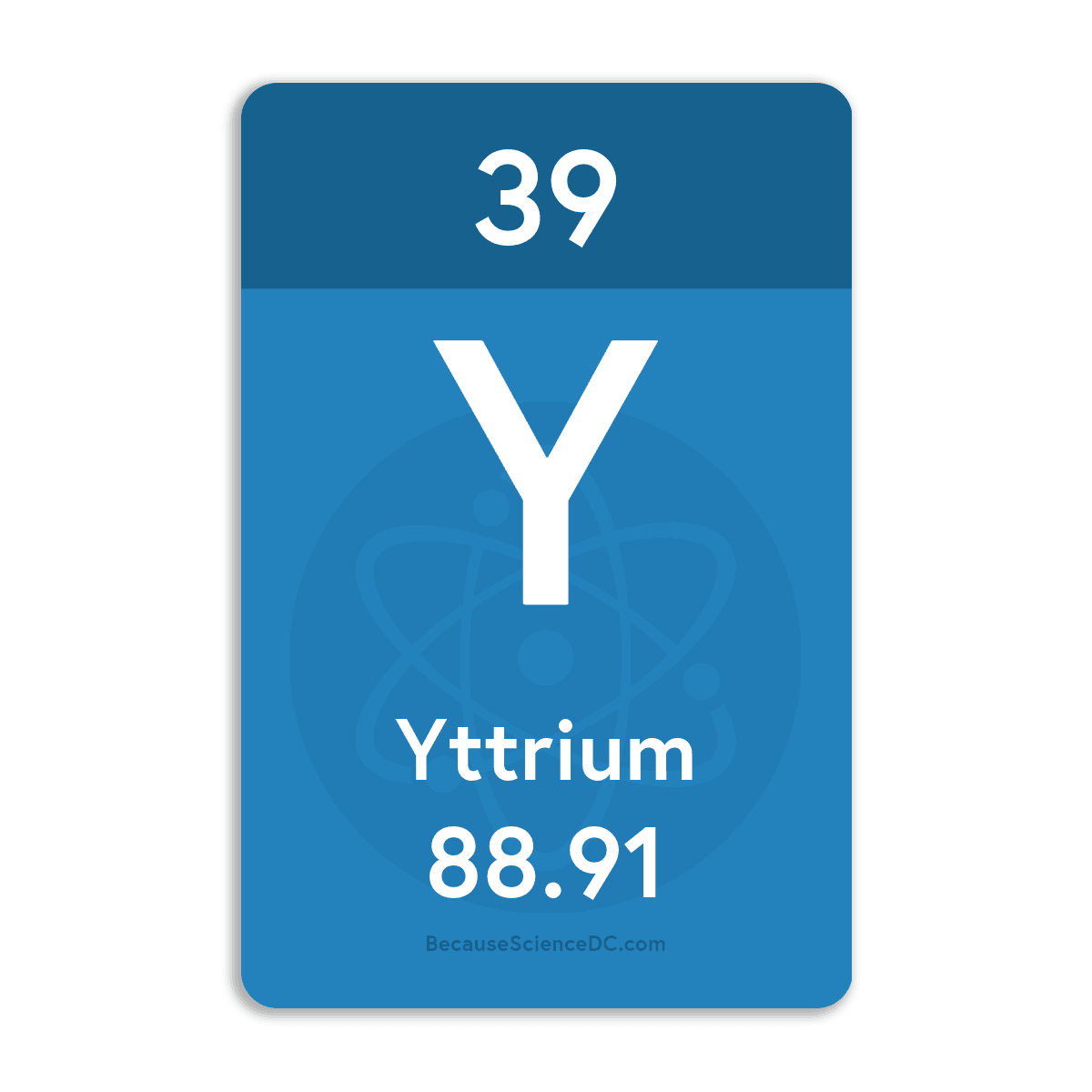 Yttrium Element - Vinyl Sticker