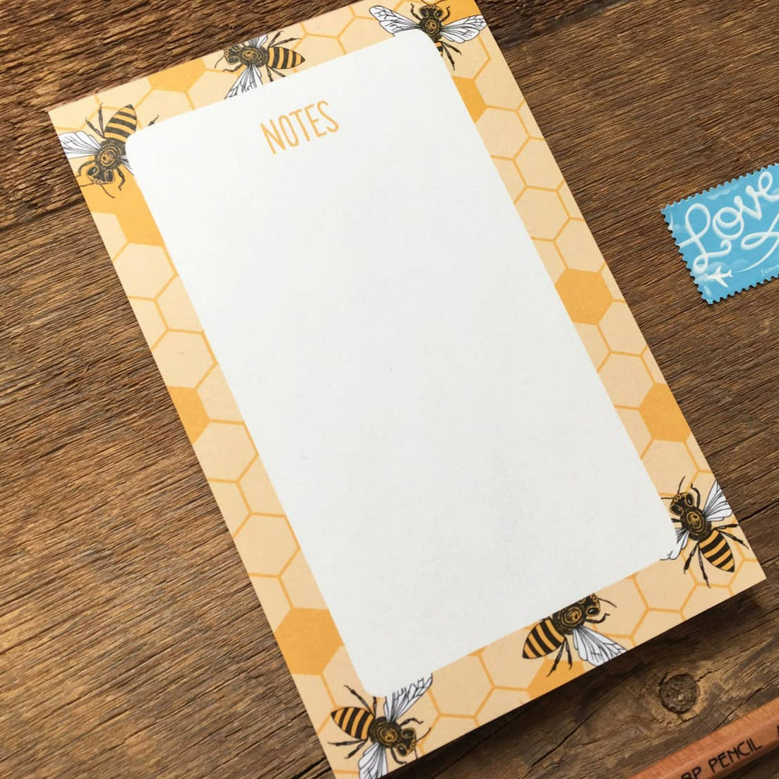 Honey Bees Notepad