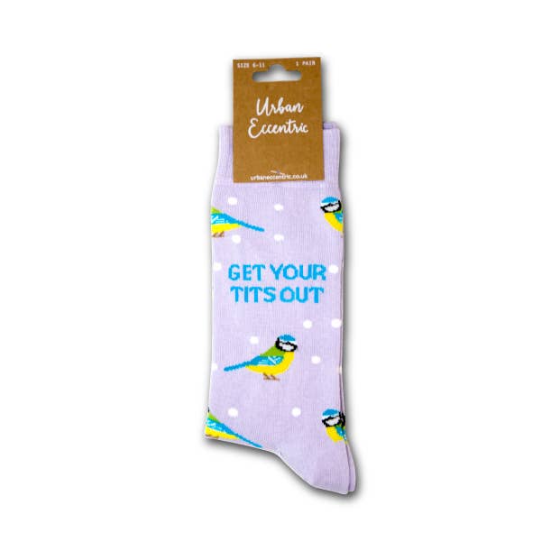 Unisex "Get Your Tits Out" Socks