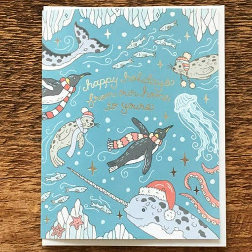 Ocean Holiday Card