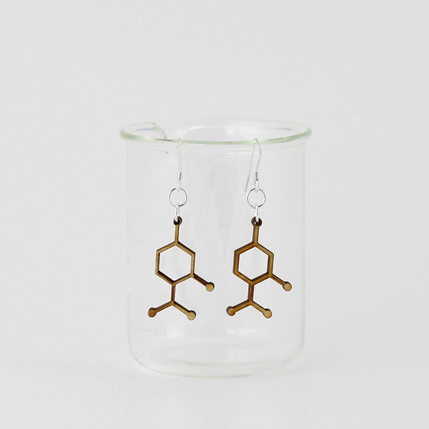 Peppermint Molecule Fragrance Earrings