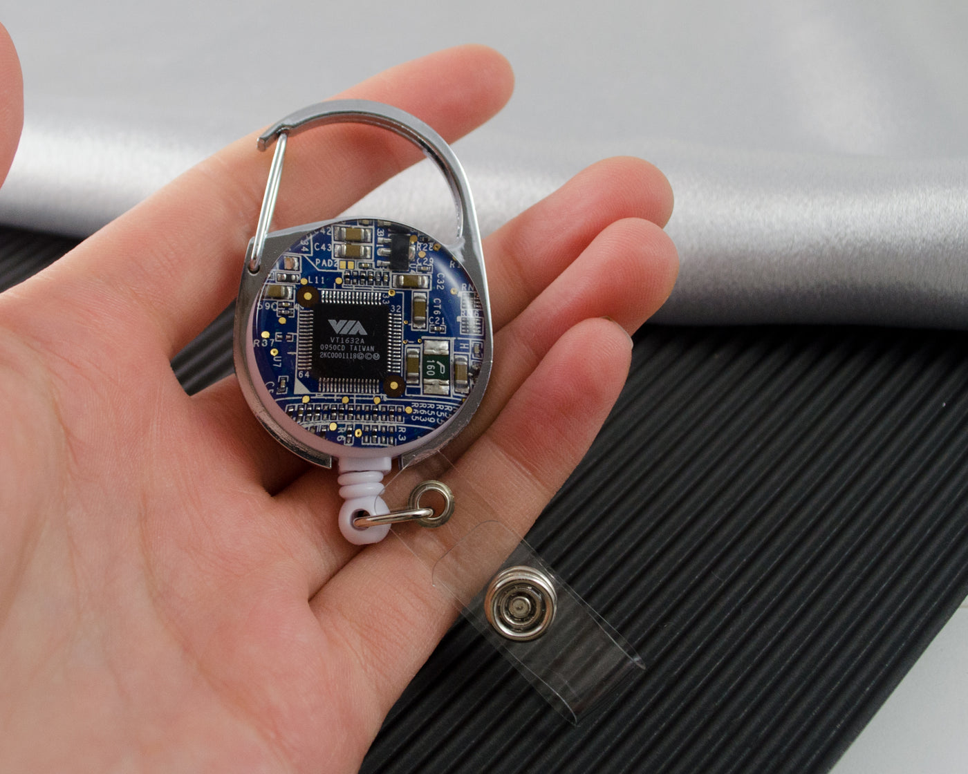 Circuit Board Badge Reel – Because Science