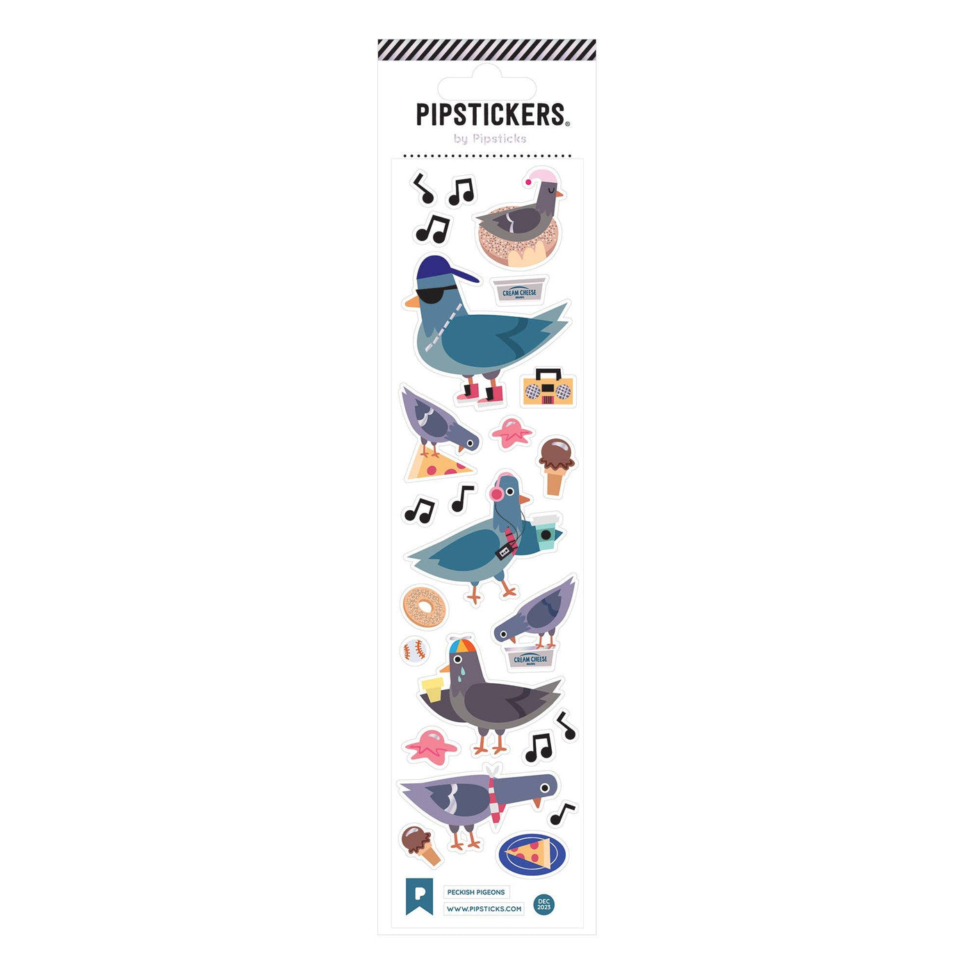 Peckish Pigeons - Sticker Sheet