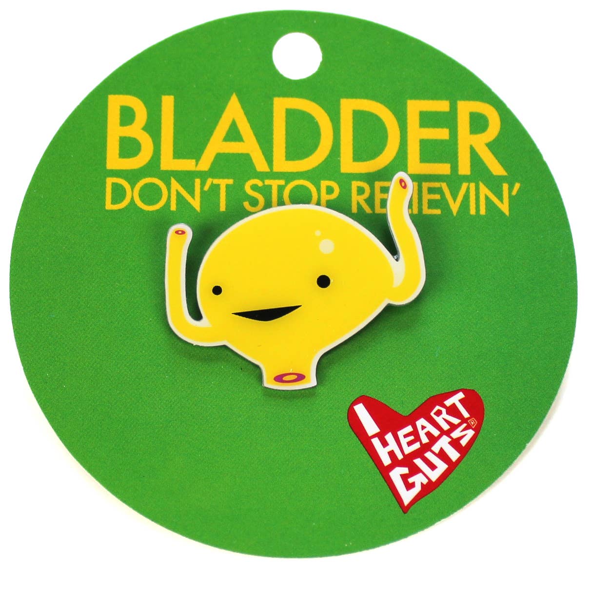 Bladder Lapel Pin