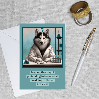 AI Series: Clueless - Greeting Card