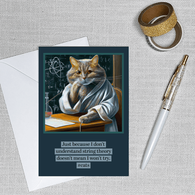 AI Series: String Theory - Greeting Card