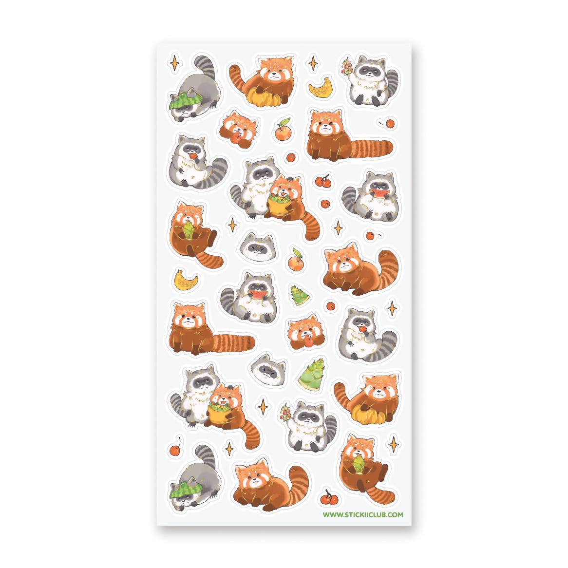 Panda Pals - Sticker Sheet