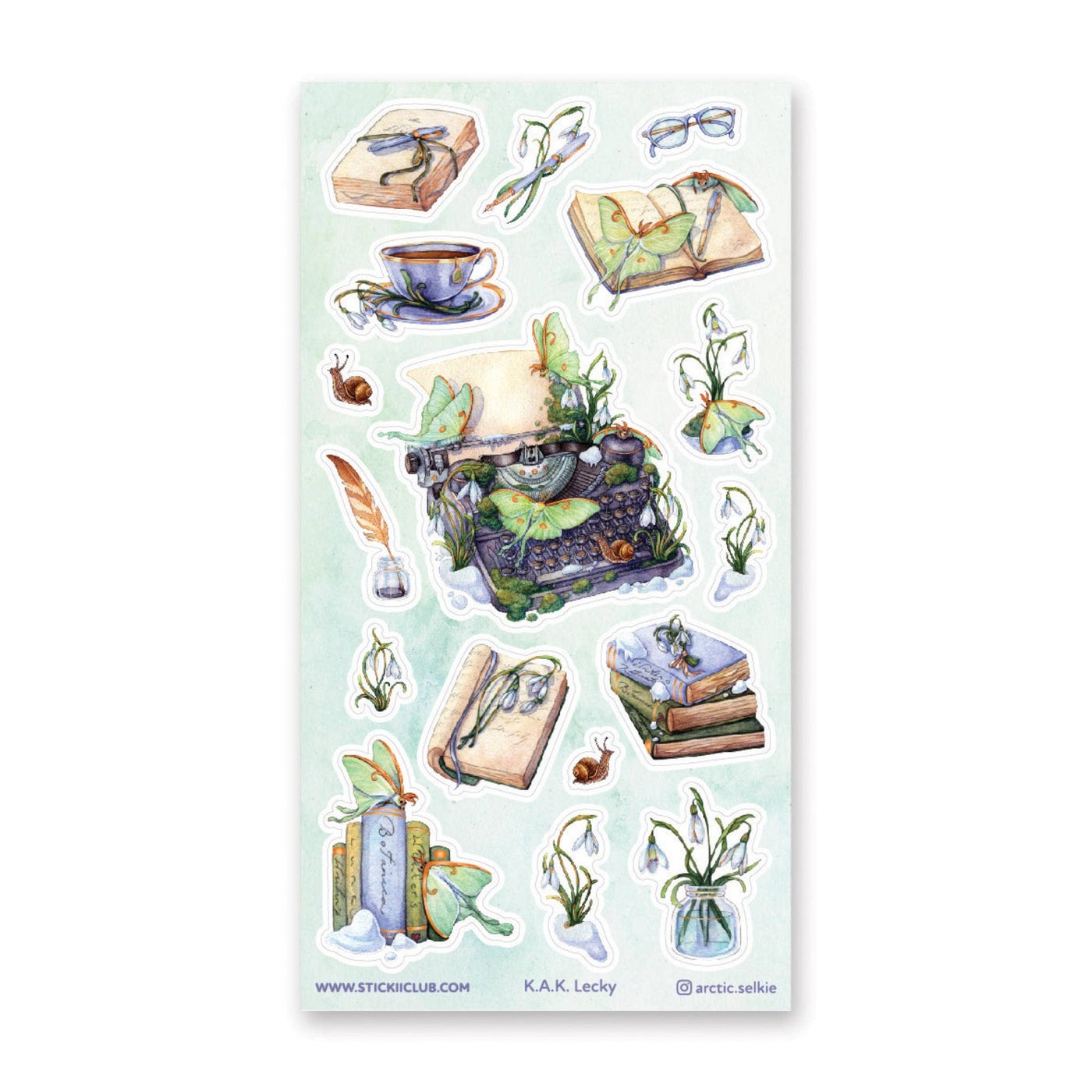 Nature's Notes - Sticker Sheet