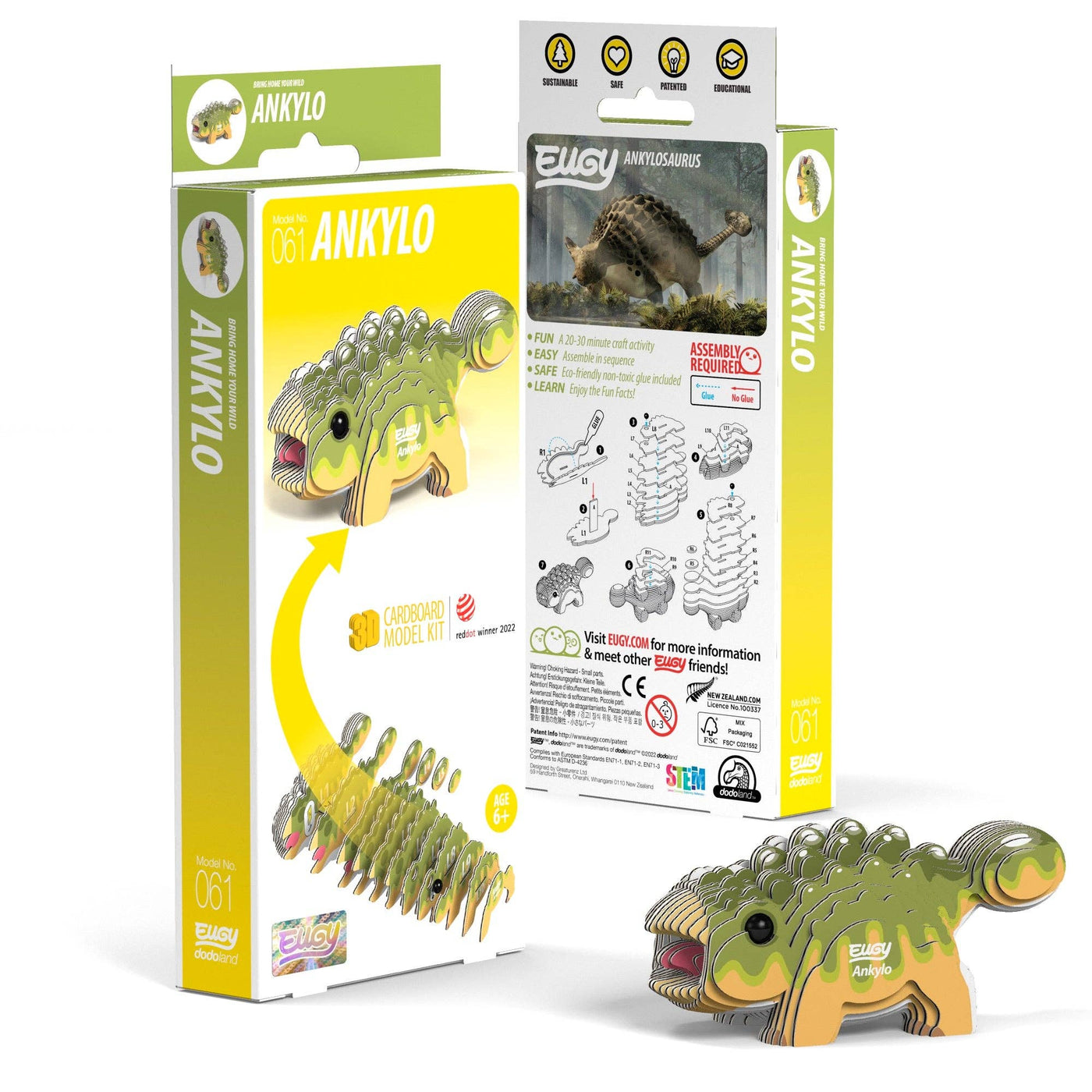 Ankylo EUGY - 3D Puzzle