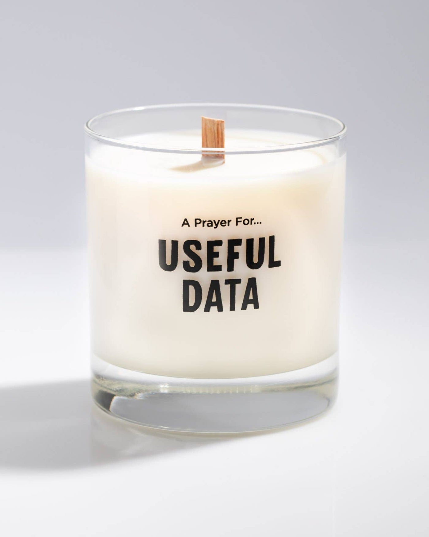 Useful Data Cocktail Prayer Candle