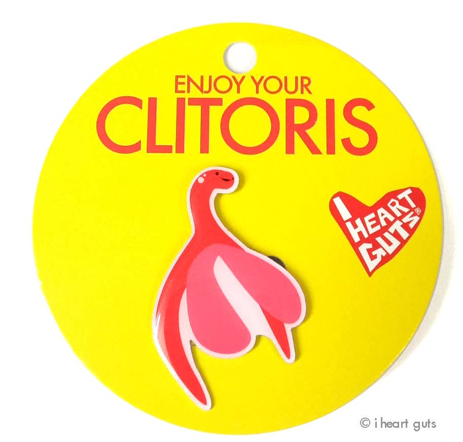 Clitoris Lapel Pin