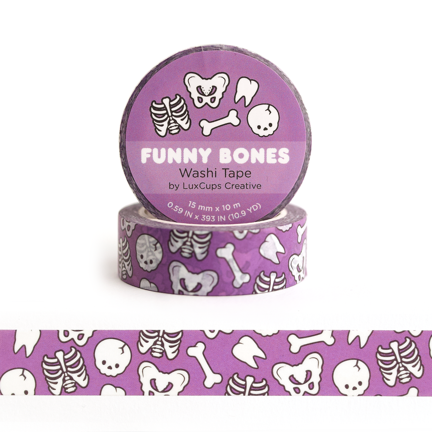 Funny Bones - Washi Tape