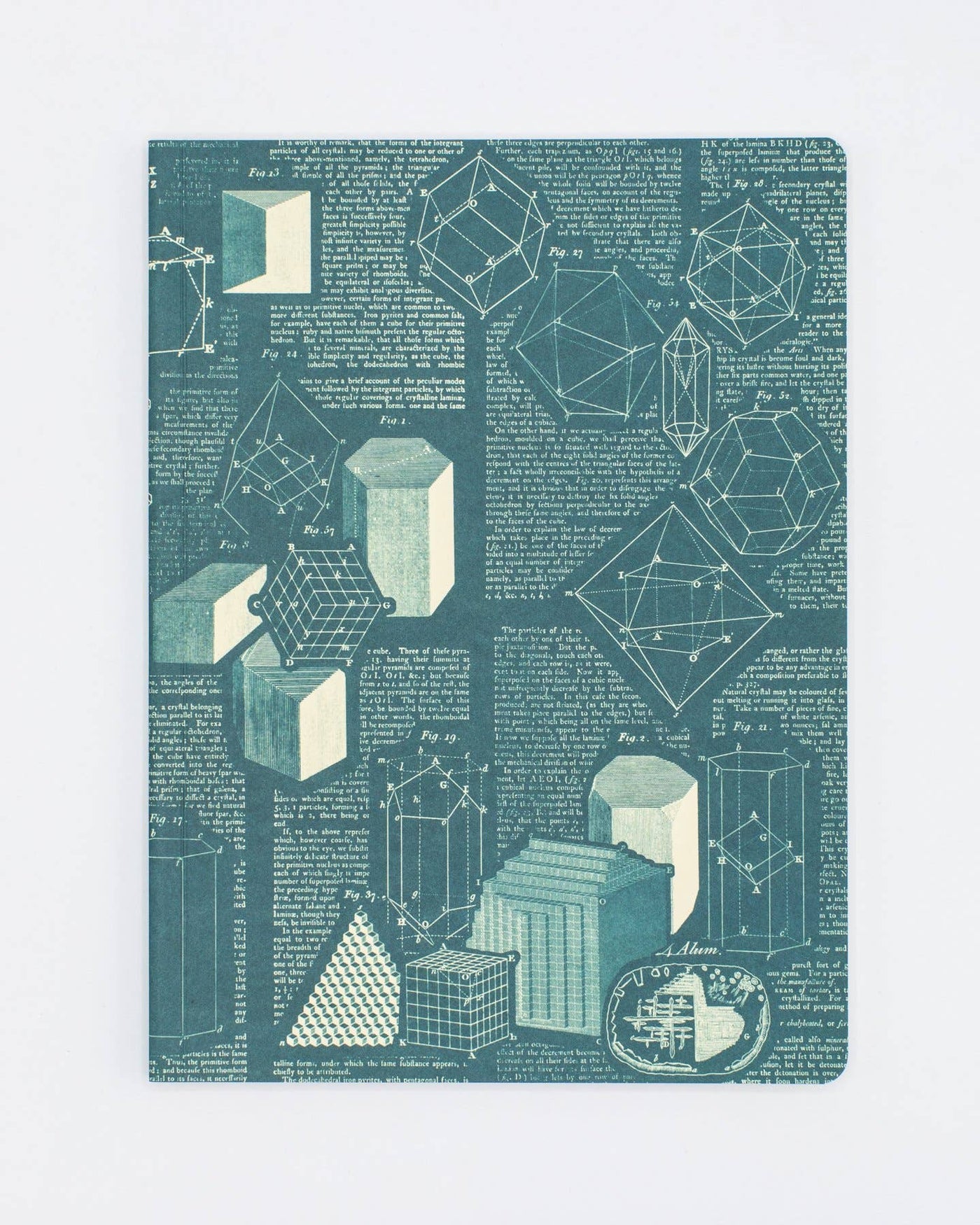 Crystallization Chemistry Softcover Notebook - Dot Grid