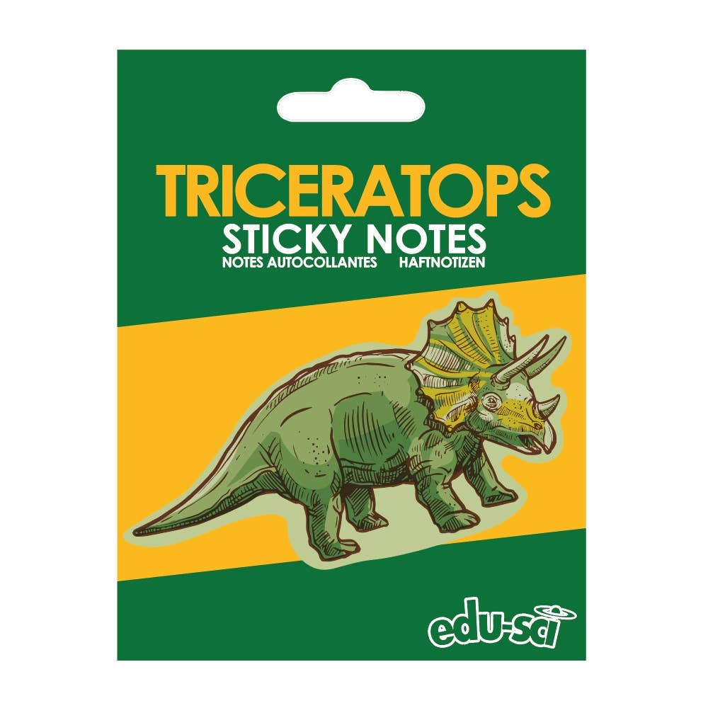 Triceratops Sticky Note