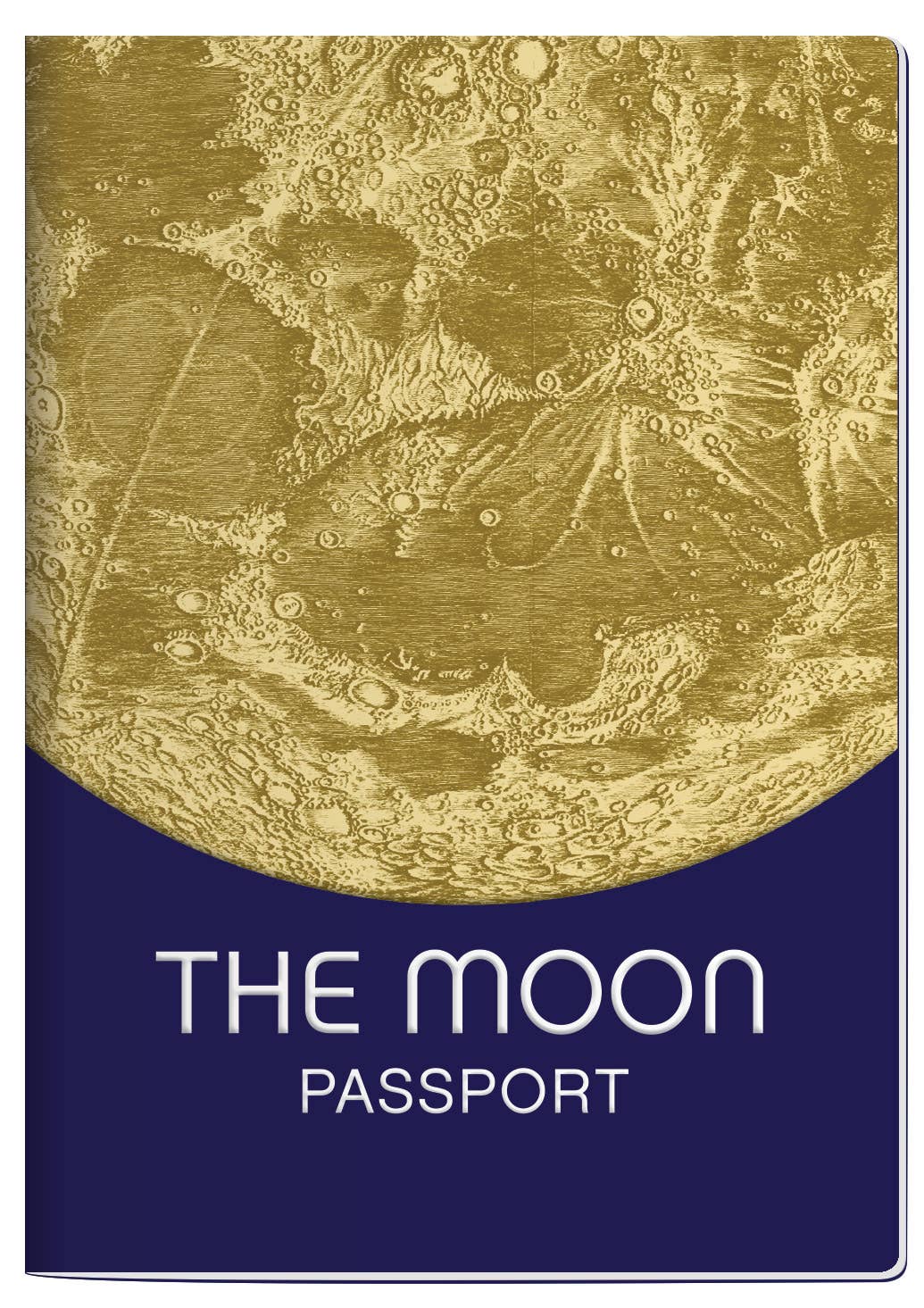 The Moon - Passport Notebook