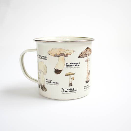 Mushroom - Enamel Mug