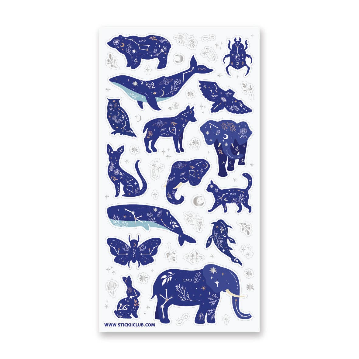 Cosmic Animals - Sticker Sheet
